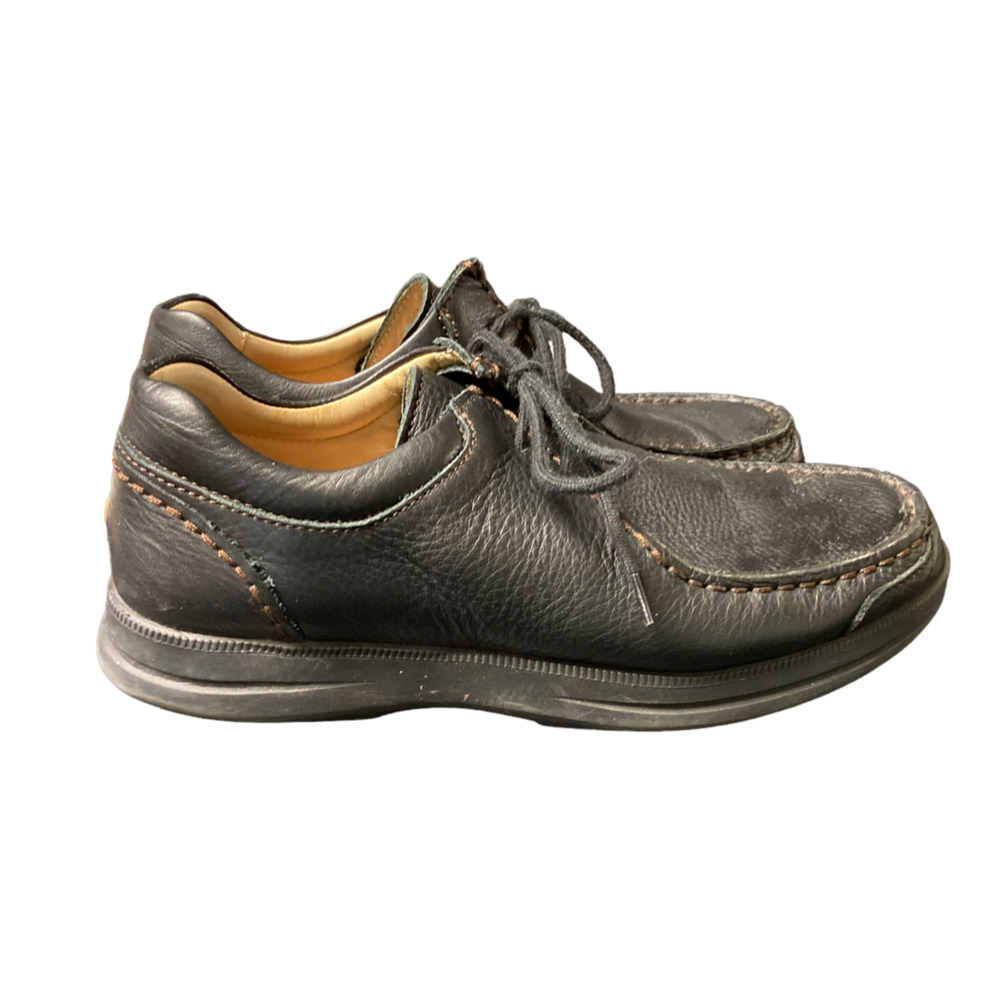 Samuel Hubbard Men Great Strides Casual Walking Shoe Black Leather Portugal 8M